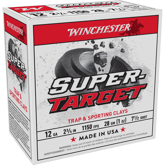 Win Spr-trgt 12ga 2-3/4" #7.5 25/250