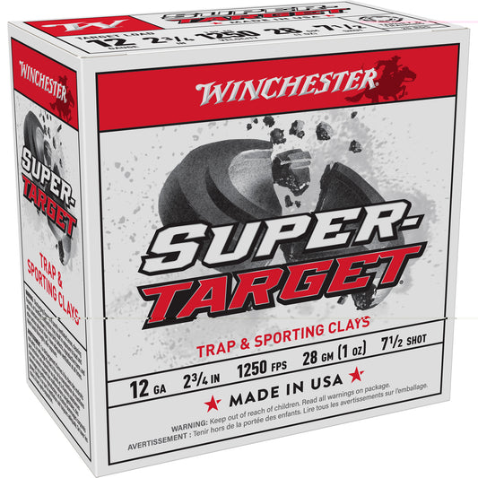 Win Spr-trgt 12ga 2-3/4" #7.5 25/250