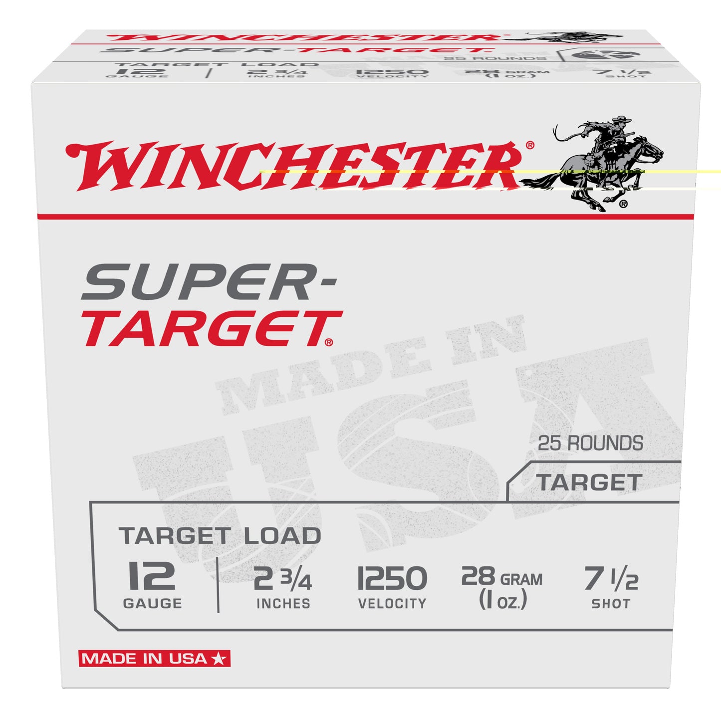 Win Spr-trgt 12ga 2-3/4" #7.5 25/250