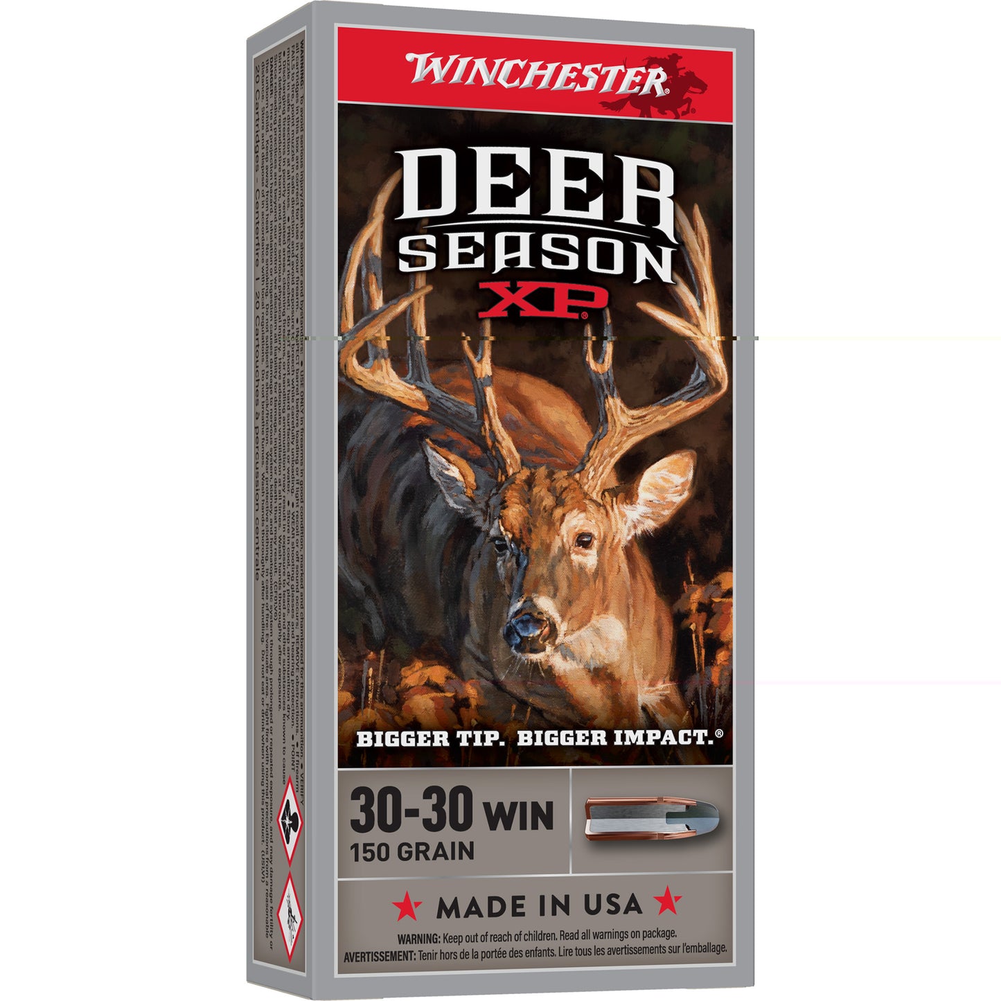 Win Deer Seasn Xp 30-30 150gr 20/200