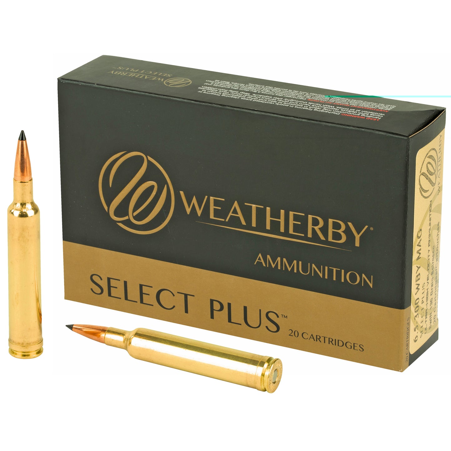 Wby Ammo 6.5-300wby 130gr Swift 20/